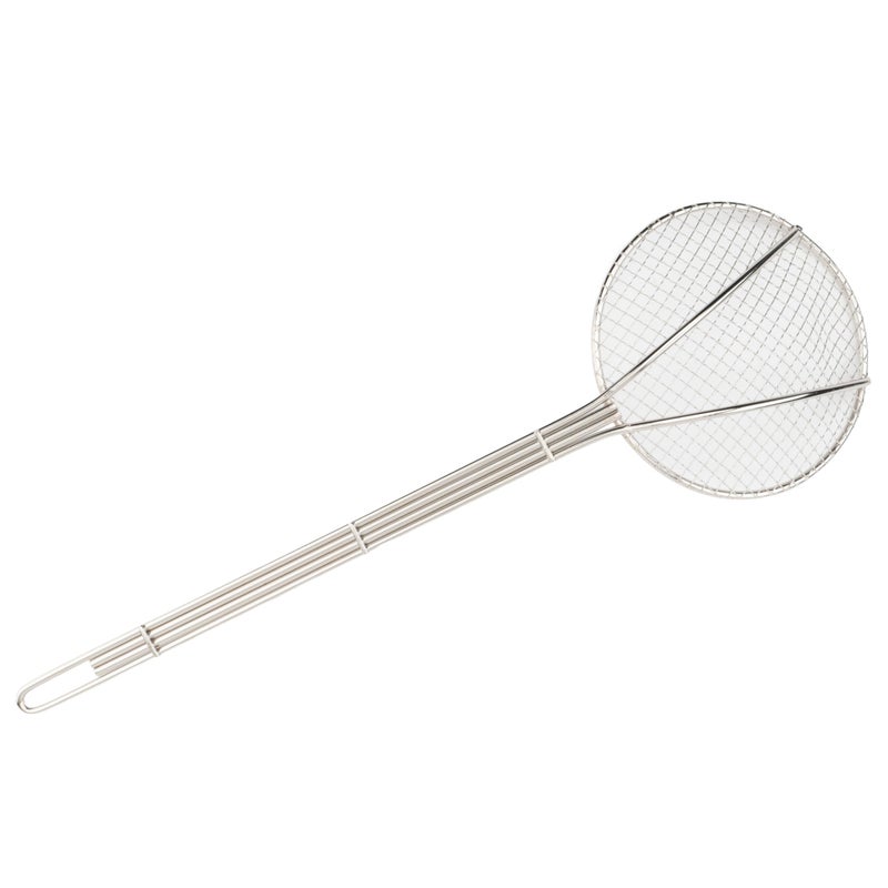 Winco Round Wire Skimmer, 6-Inch, Nickel - Image 4